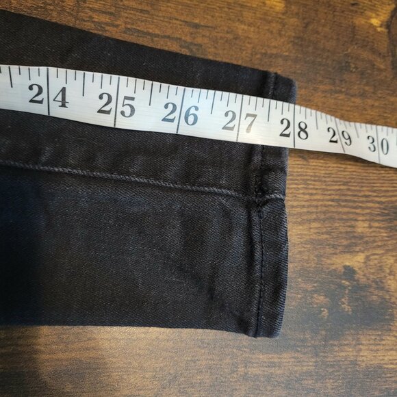 American Eagle Jeans 6 R Jegging Highest Rise Next Level Stretch Black Wash - Picture 10 of 12